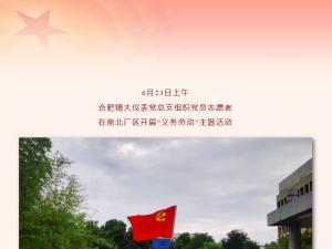 忠誠(chéng)向黨，行動(dòng)踐行——精大黨總支部組織開(kāi)展“義務(wù)